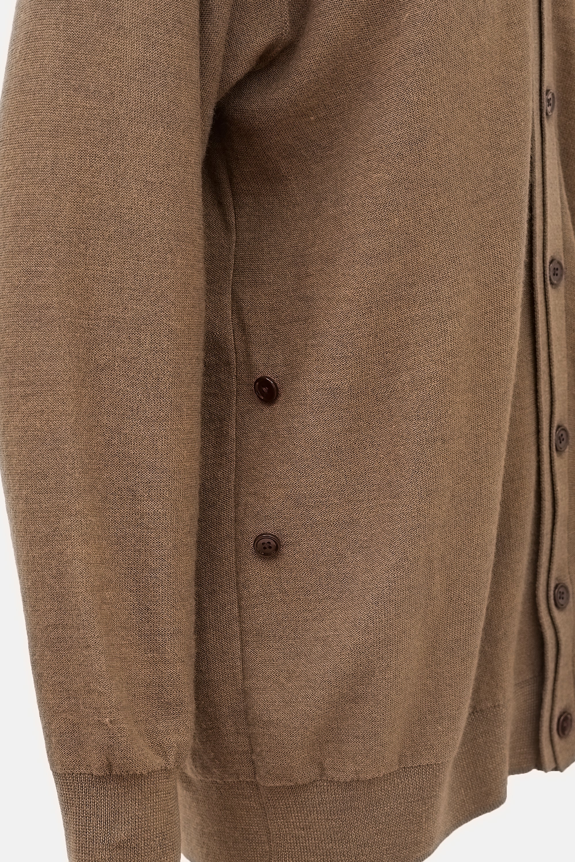 Lemaire Wool Blend Asymmetric Cardigan