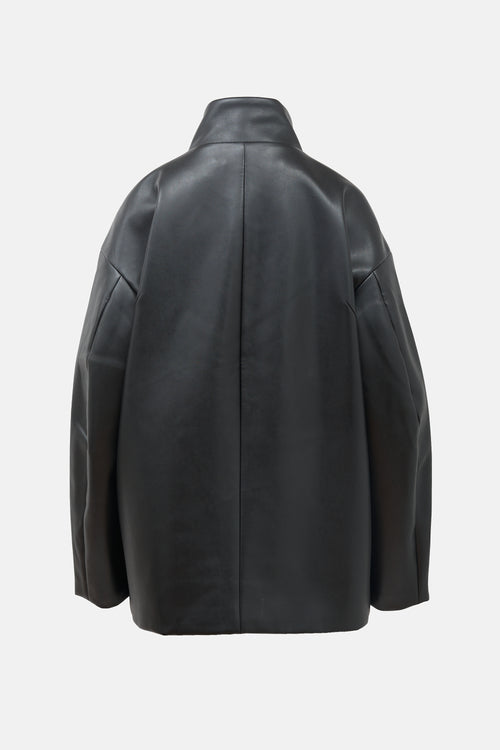 Calvin Klein Faux Leather Jacket
