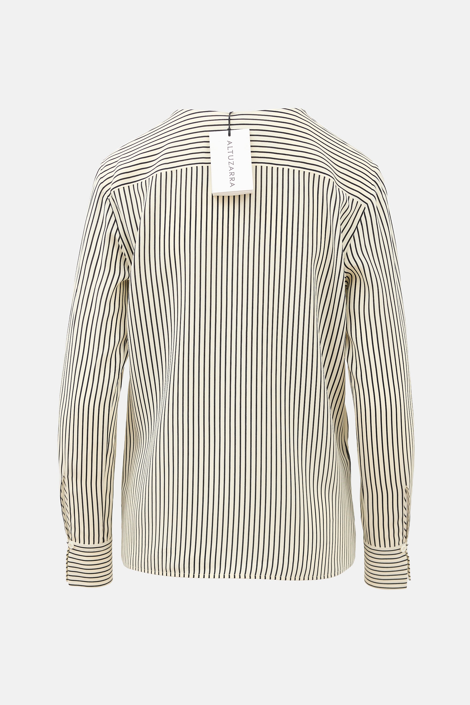 Altuzarra Silk Striped Blouse