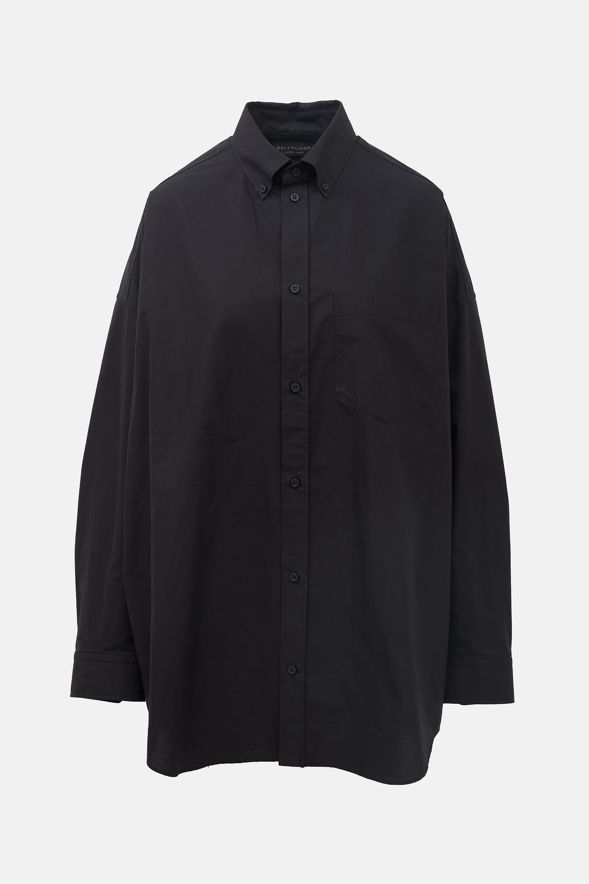Balenciaga Garde Robe Poplin Shirt