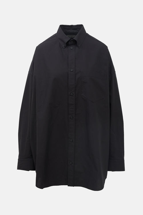 Balenciaga Garde Robe Poplin Shirt