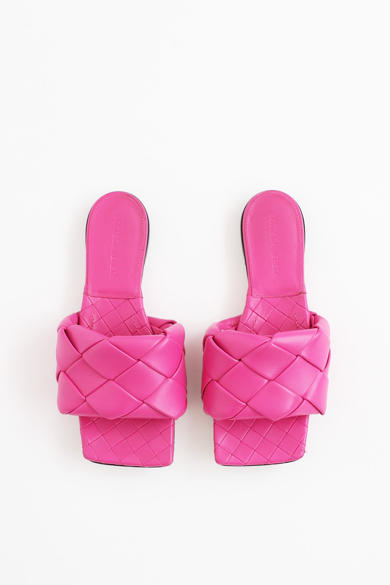 Bottega Veneta Leather Lido Slide