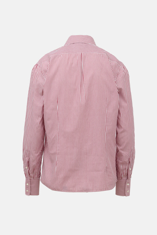 Brunello Cucinelli Stripe Slim Fit Shirt
