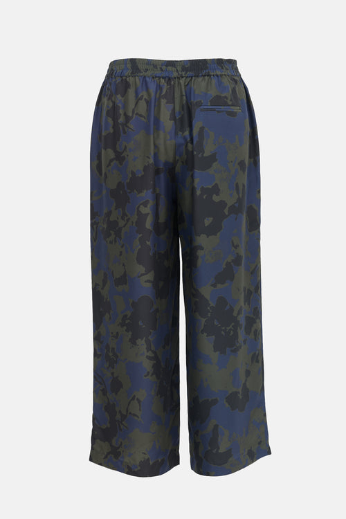 6397 Silk Floral Trouser