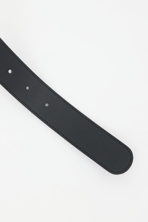 Gucci Leather Marmont GG Belt