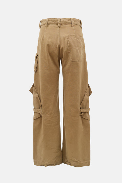 Acne Studios Wide Leg Cargo Pant