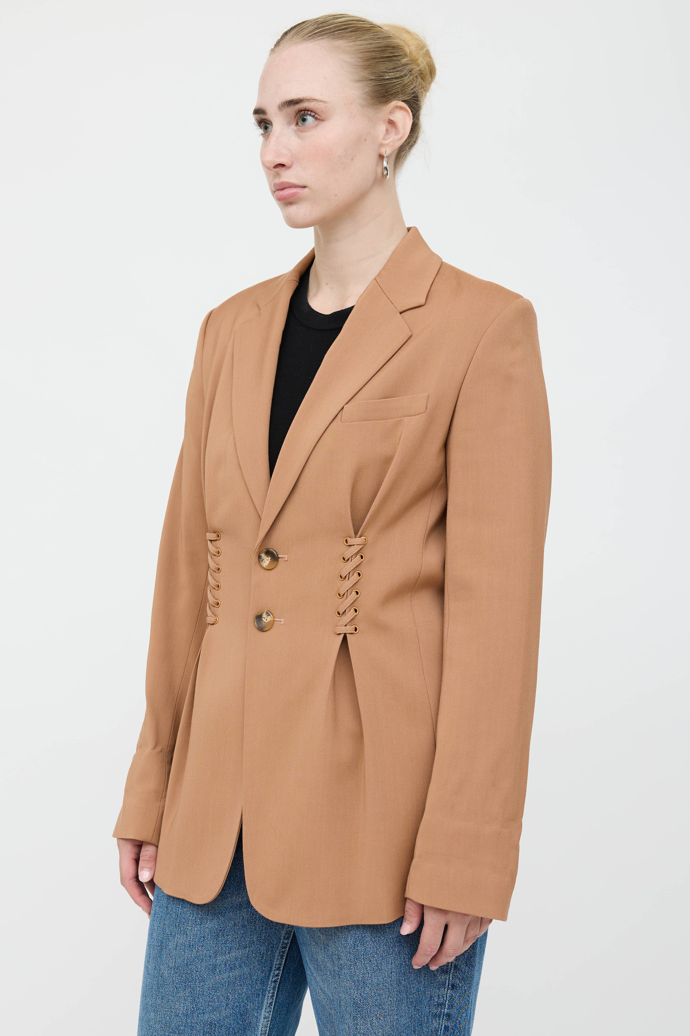 A.L.C. Maverick Lace-Up Blazer