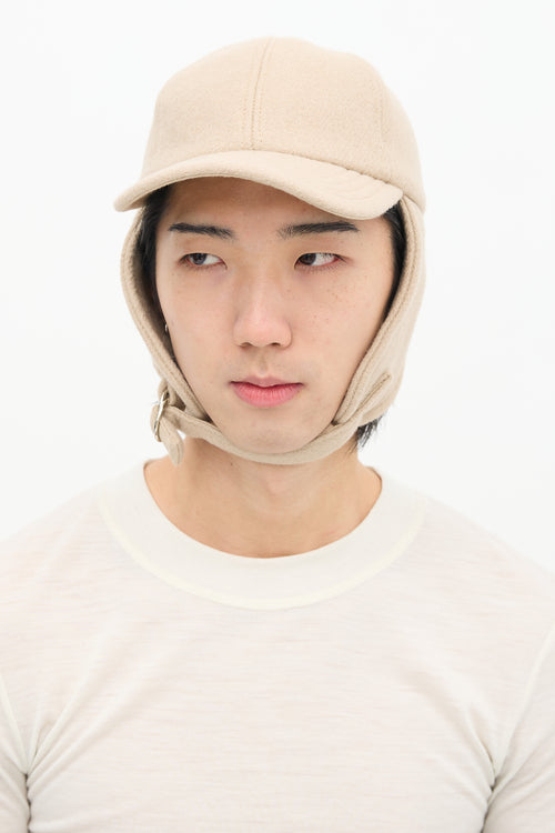 AMI Paris Wool Ear Flap Hat