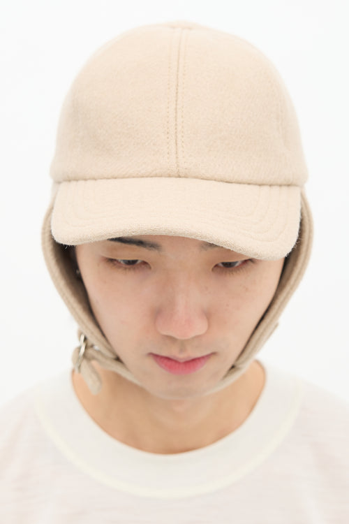 AMI Paris Wool Ear Flap Hat