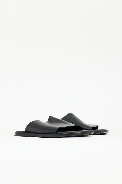 Ann Demeulemeester Leather Slide