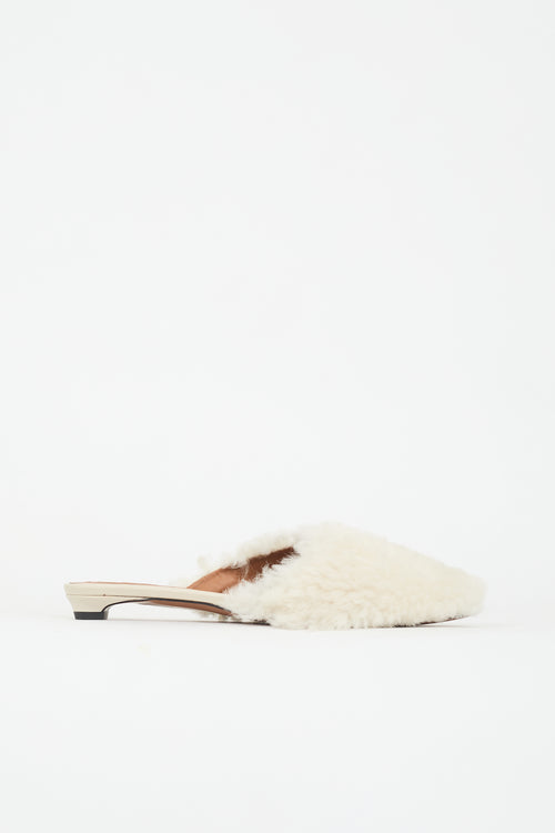 ATP Atelier Shearling Fioli Mule