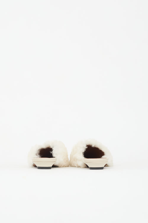 ATP Atelier Shearling Fioli Mule
