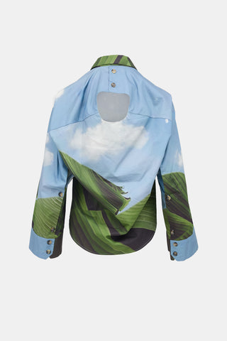 A.W.A.K.E. Mode Poplin Printed Shirt