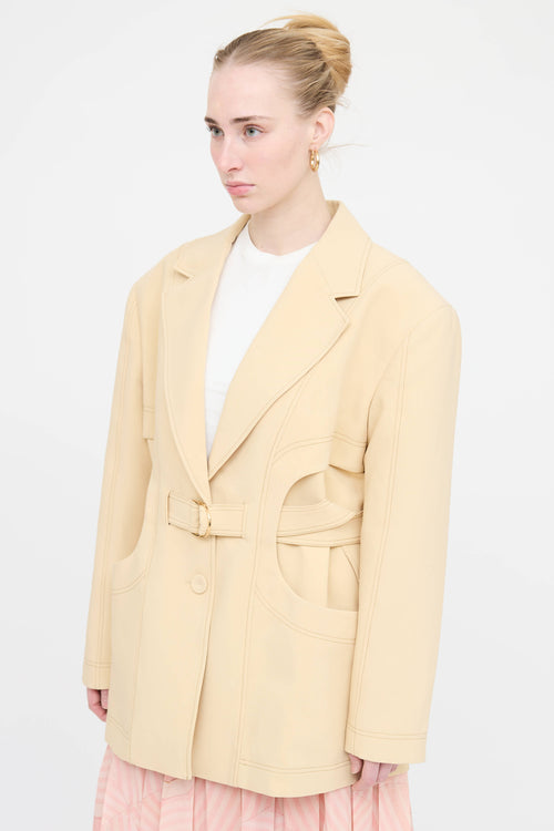 Acler Belted Blazer Jacket