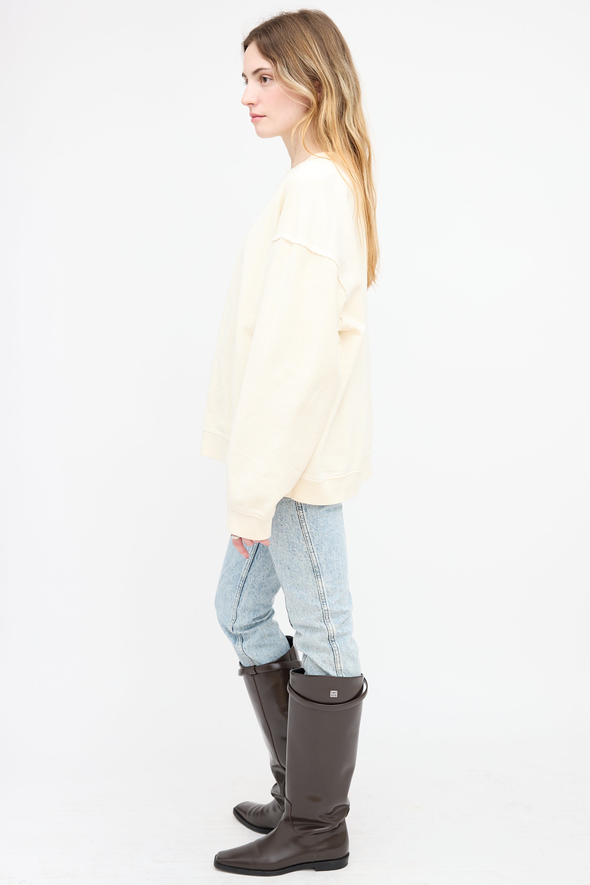 Acne Studios Terry Front Sweatshirt