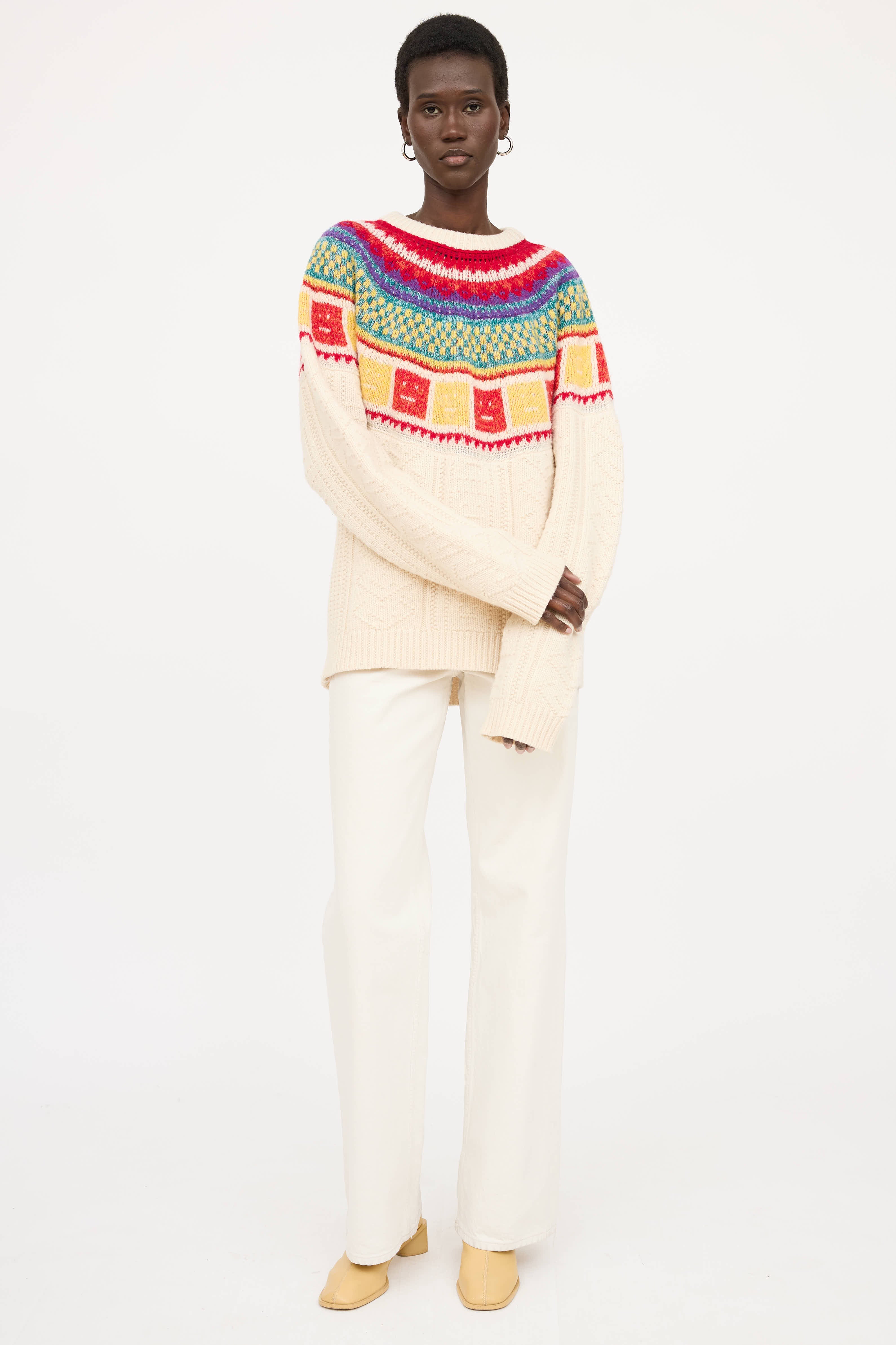 Acne StudiosWool Graphic Sweater