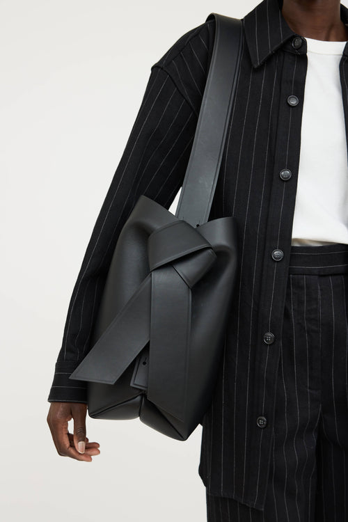 Acne StudiosLeather Musubi Knotted Bag