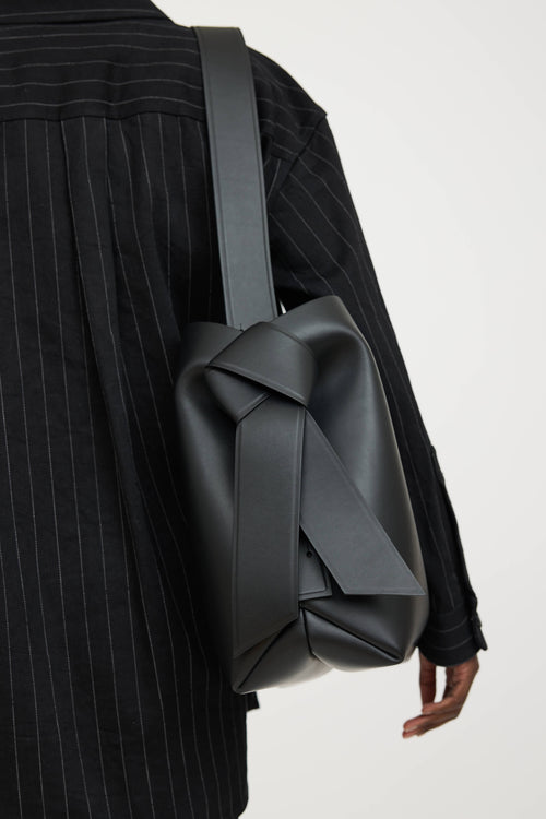 Acne StudiosLeather Musubi Knotted Bag