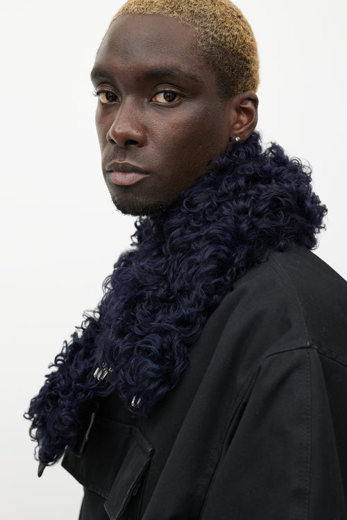 Acne Studios Black & Navy Cees Utility Jacket