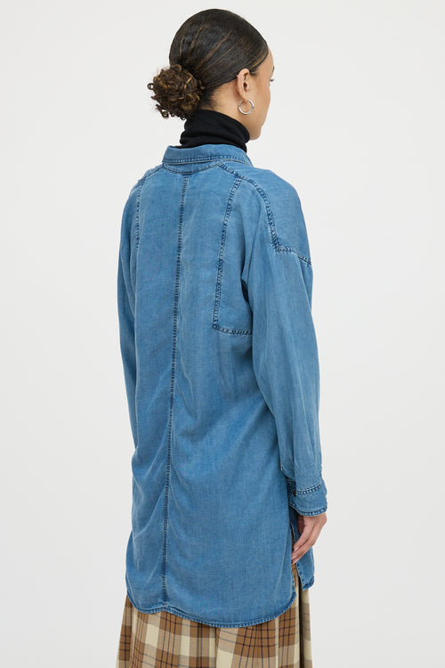Acne StudiosChambray Jacui Button Up Shirt