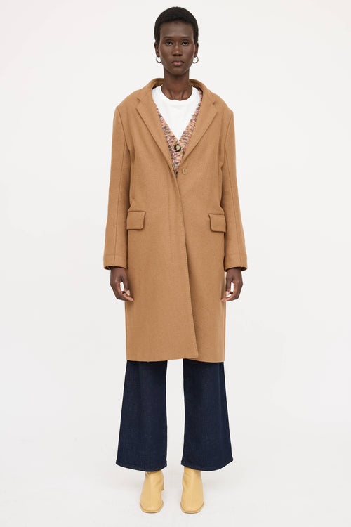 Acne Studios2015 Smith Honey Wool Coat