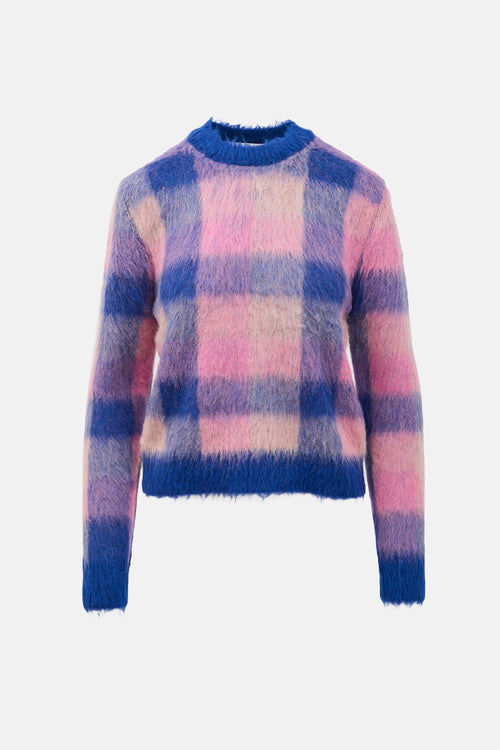 Acne Studios Brushed Check Sweater
