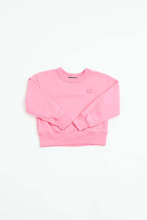 Acne Studios Kids Face Logo Cotton Co-Ord Set