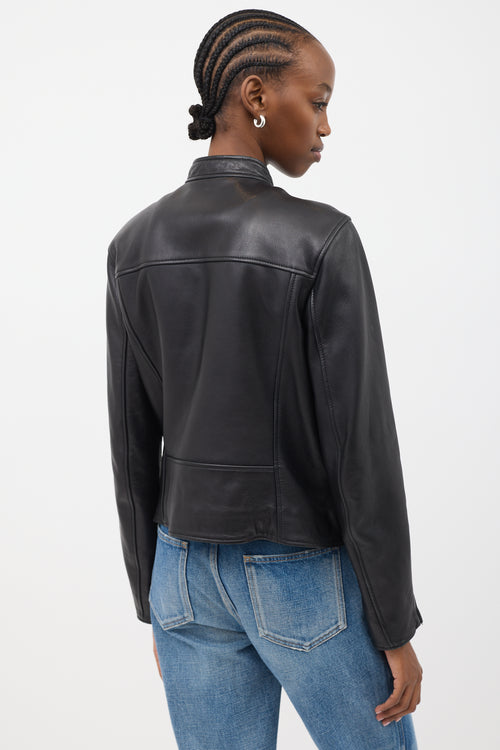 Acne Studios Leather Biker Jacket