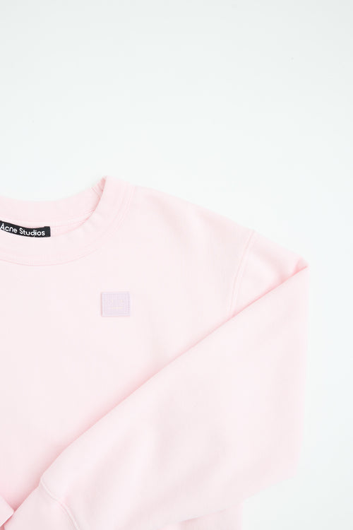 Acne Studios Kids Face Logo Cotton Co-Ord Set