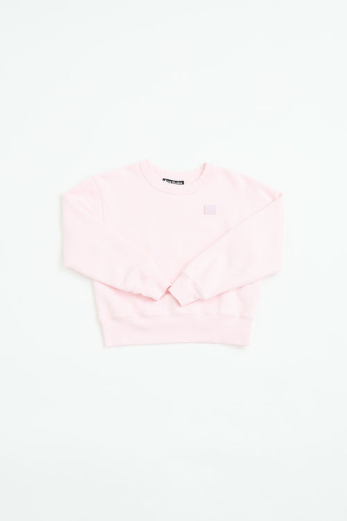 Acne Studios Kids Face Logo Cotton Co-Ord Set