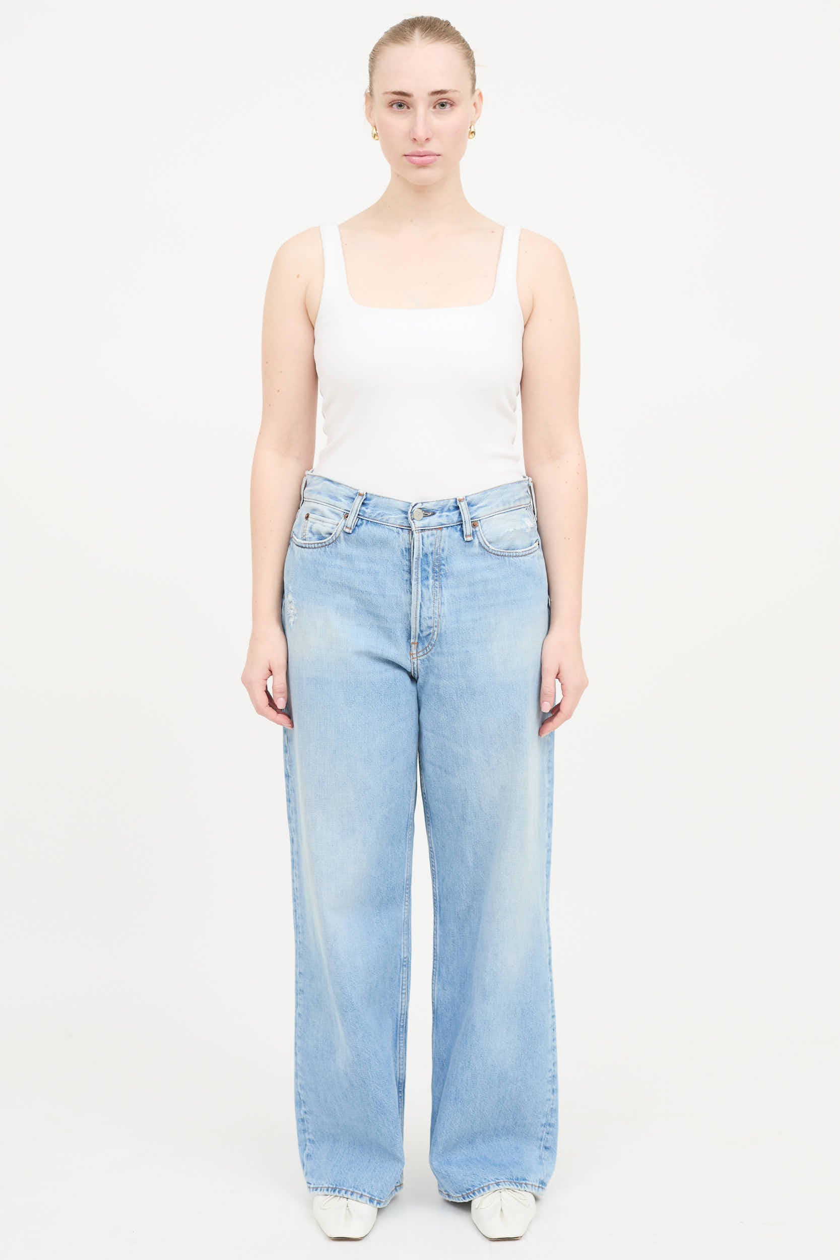 Acne Studios 1981 Wide Leg Jeans