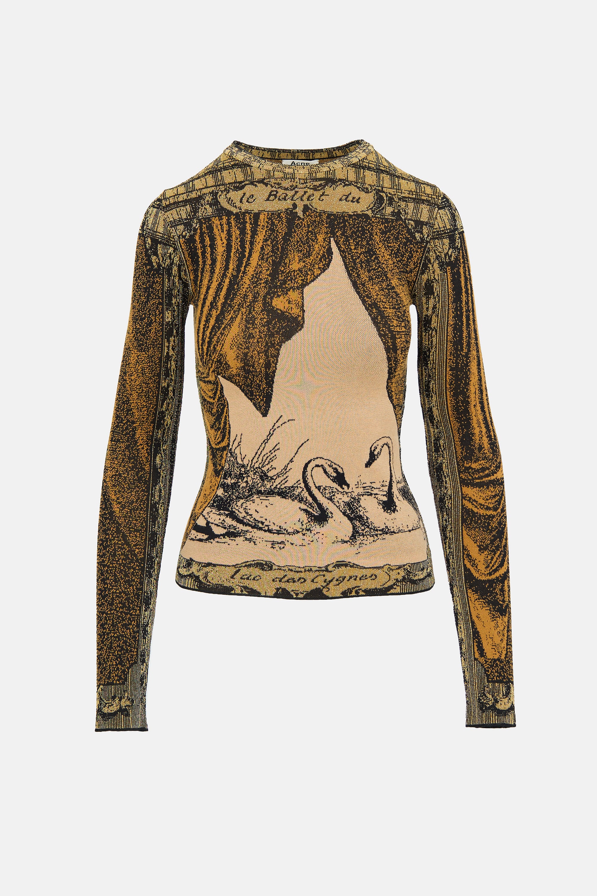 Acne Studios SS 2019 Patterned Top