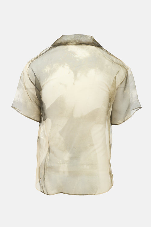 Acne Studios Spring 2020 Sheer Propaganda Shirt