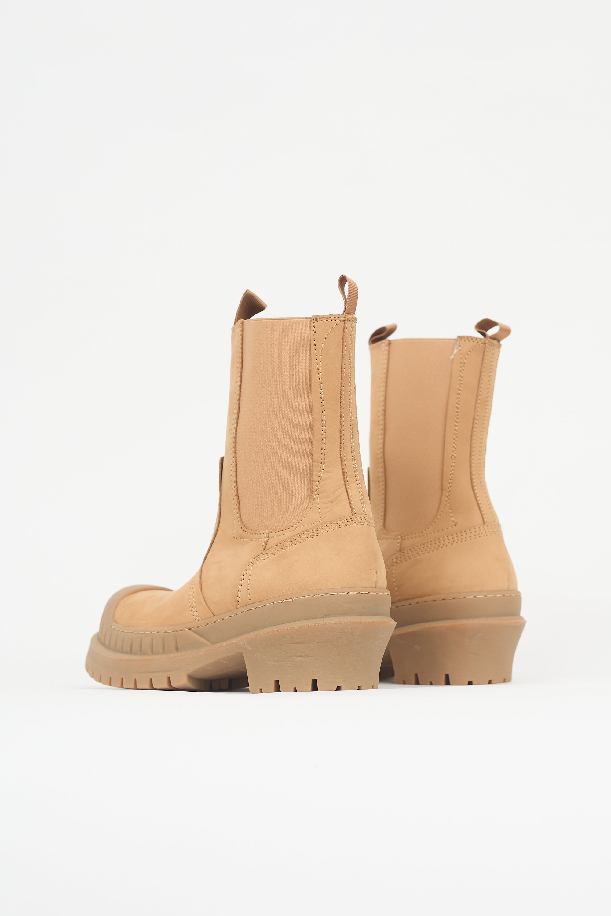 Acne Studios Suede & Rubber Lug Chelsea Boot