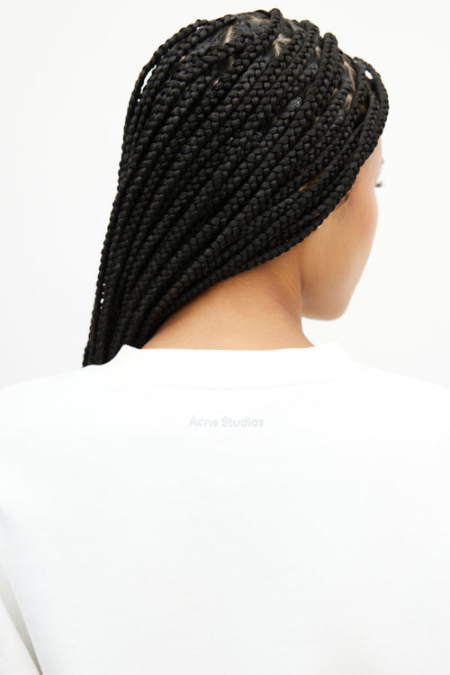 Acne Studios White & Multicolour Pony Sweatshirt