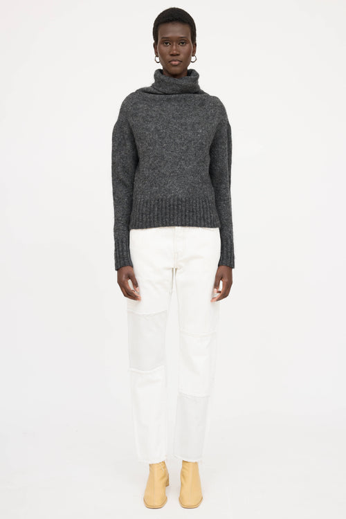 Acne Studios1999 Frayed Patchwork Jeans