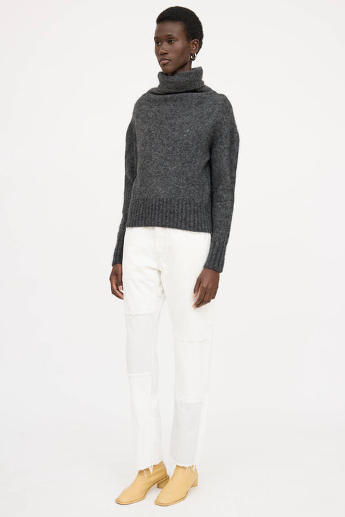 Acne Studios2000 Frayed Patchwork Jeans