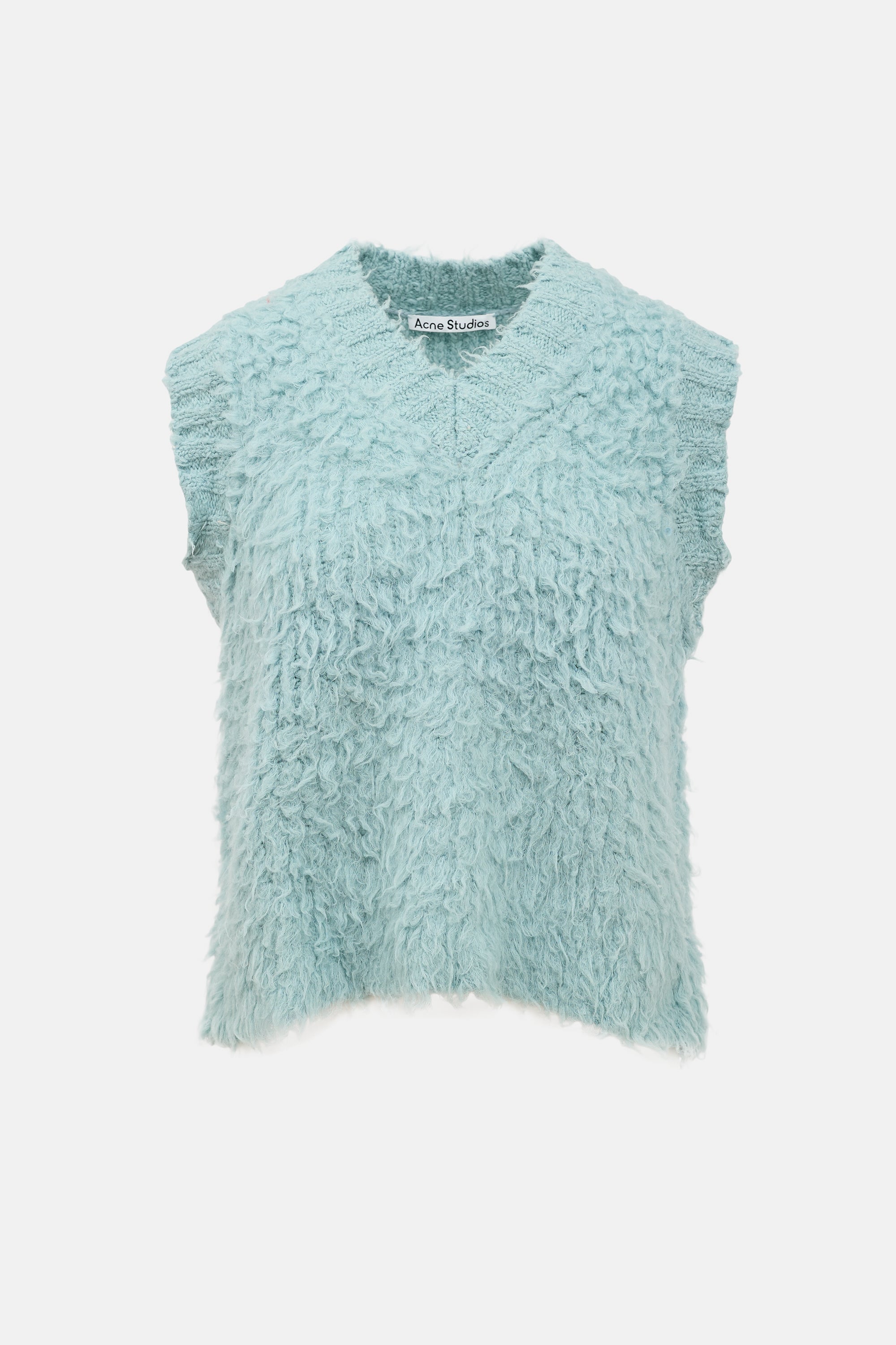 Acne Studios Wool Fuzzy Knit Vest