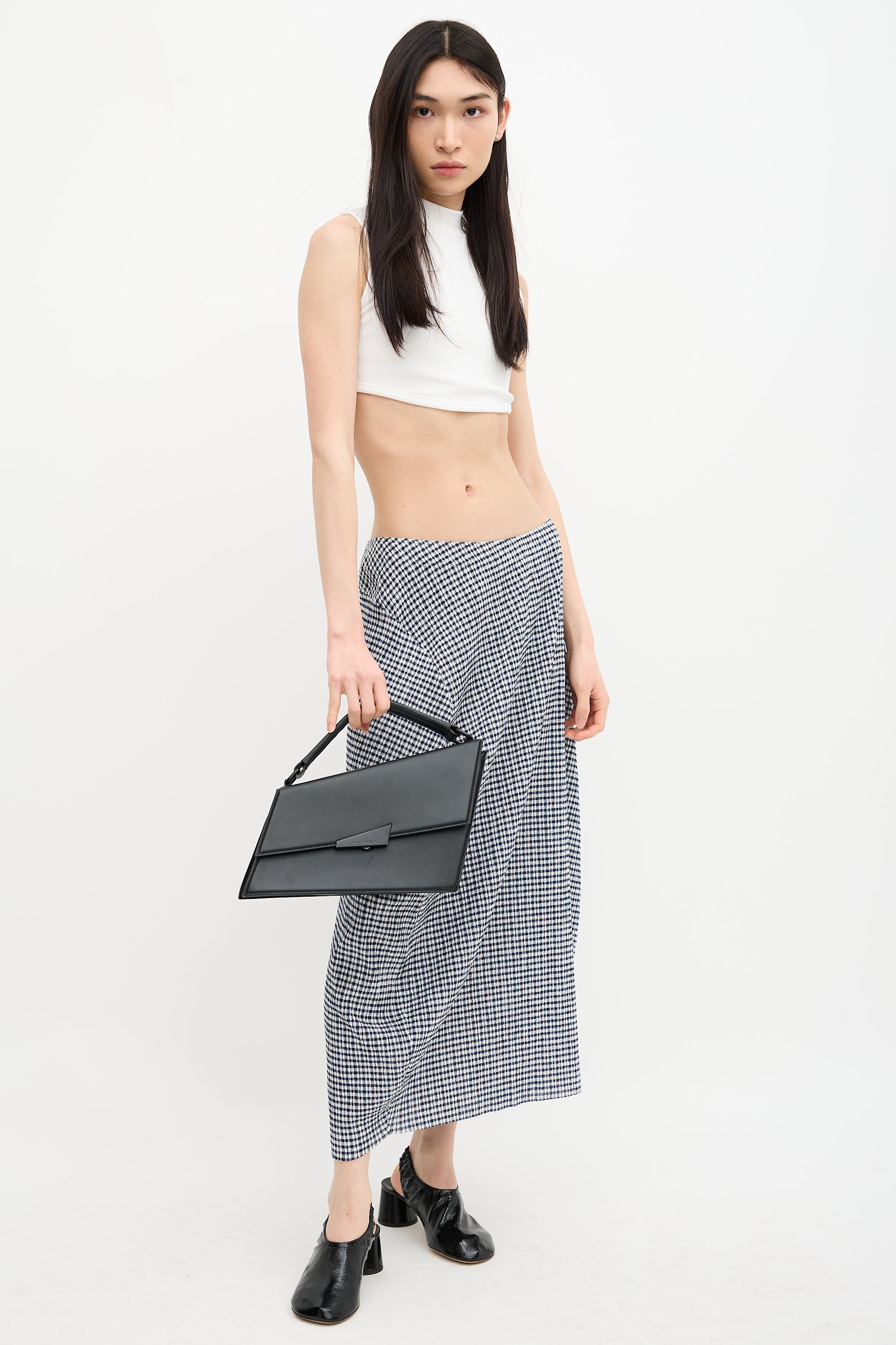 Acne Studios Leather Distorted Bag