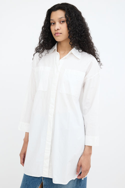 Acne Studios Poplin Jacui Shirt Dress
