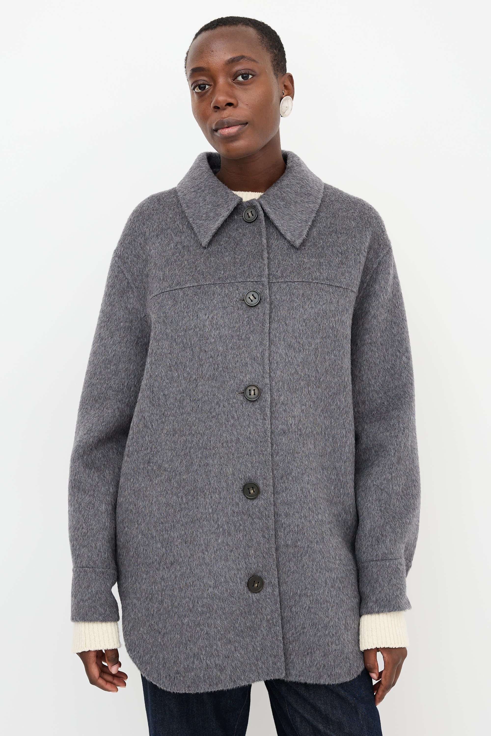 Acne Studios Wool Ottie Over Shirt