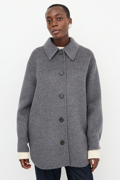 Acne Studios Wool Ottie Over Shirt