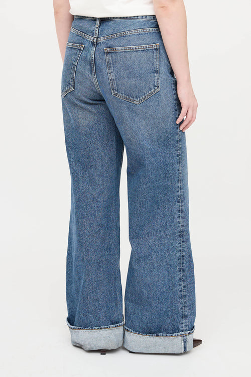 Agolde Medium Wash Dame Jeans