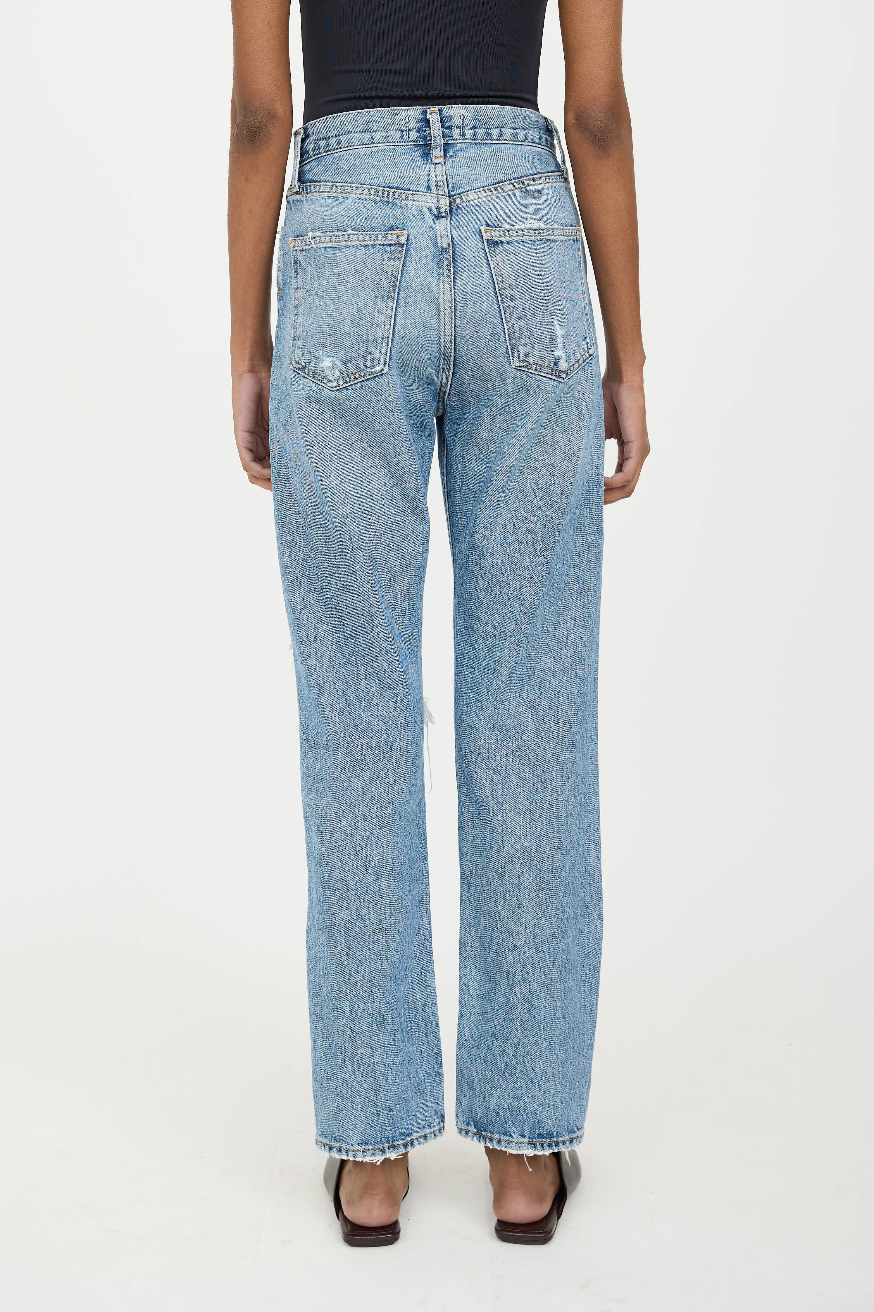 Agolde 90s Pinch Distressed Jeans