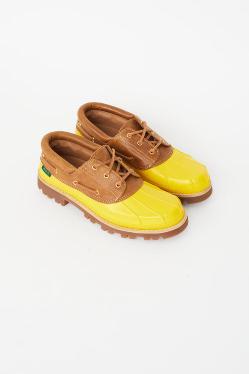 Aimé Leon Dore Yellow & Brown Low Pápia Boot