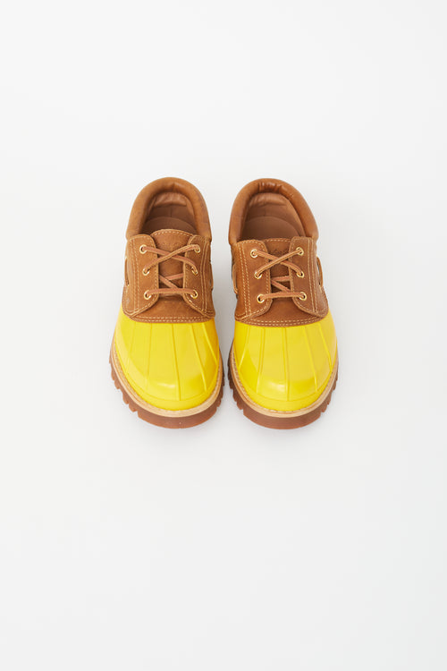 Aimé Leon Dore Yellow & Brown Low Pápia Boot
