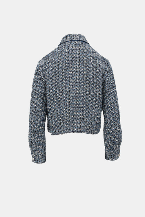 Akris Tweed Cropped Jacket