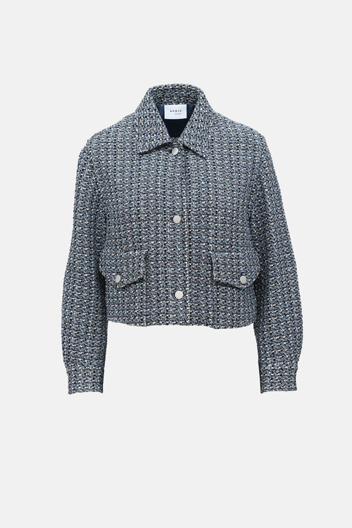 Akris Tweed Cropped Jacket