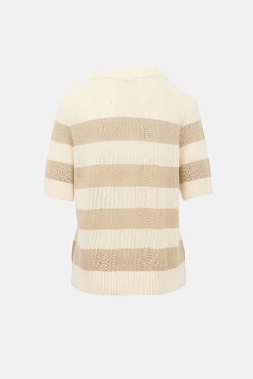 Akris Mesh Knit Top