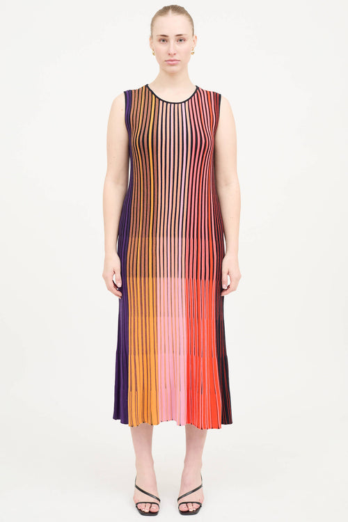 Akris Knit Striped Dress